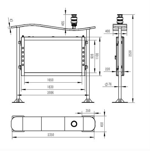 全彩屏一體化負氧離子監(jiān)測站 全彩屏一體化負氧離子監(jiān)測站