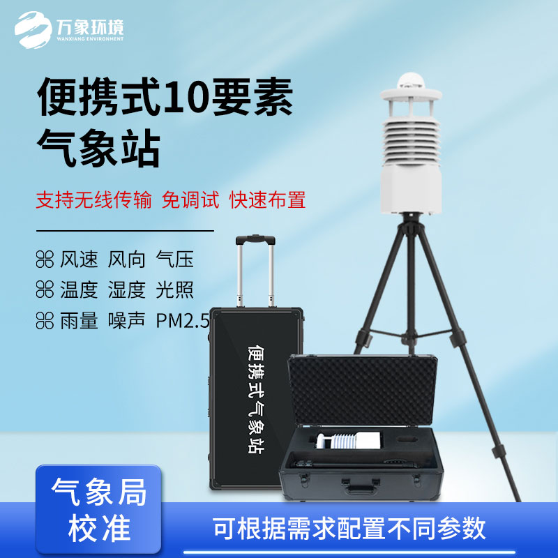 便攜式全自動氣象站可以用來野外氣象應(yīng)急監(jiān)測嗎？