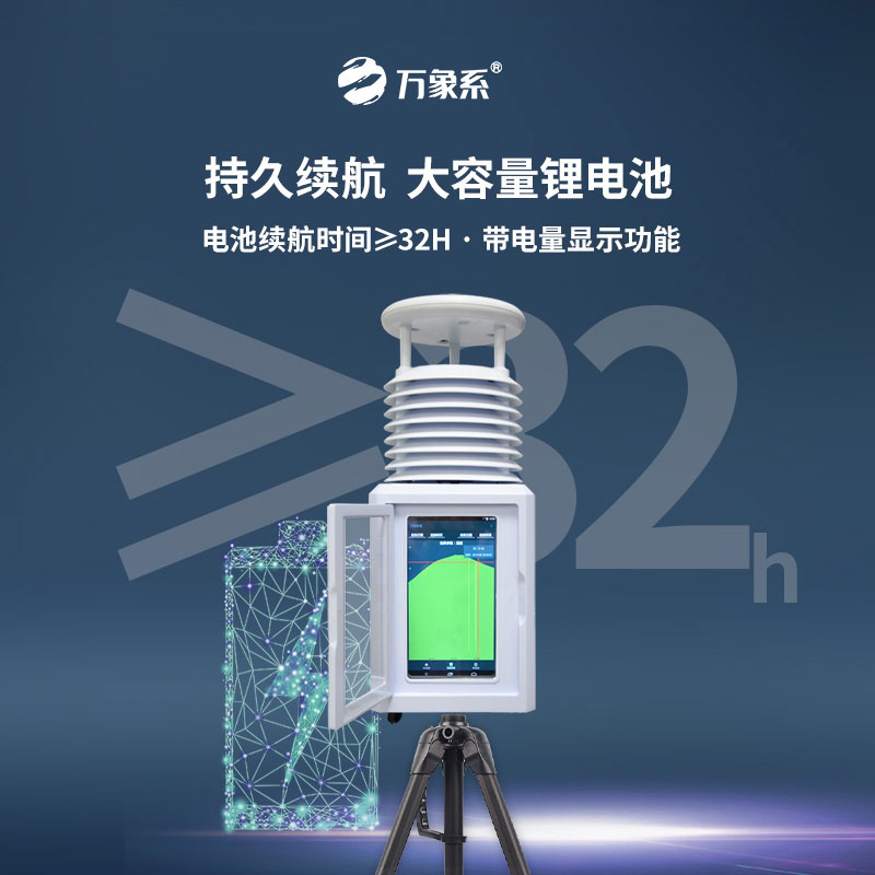 十要素便攜式氣象站，一機多用，氣象隨心