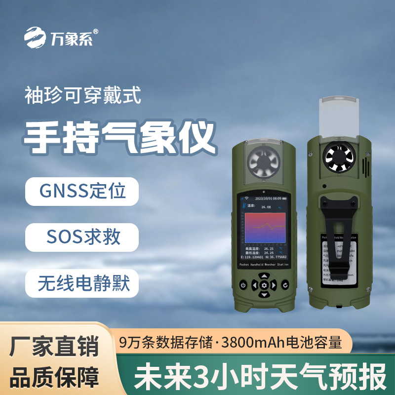 袖珍可穿戴手持氣象站——手腕上的“風(fēng)云預(yù)報”